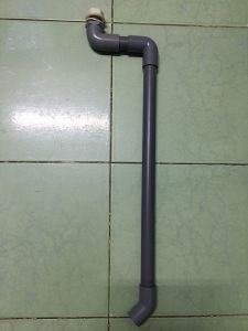 Ống gắn lổ uot xả đáy lọc tràn trên bể cá