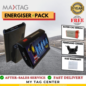 MaxTag Smart Tag Touch n Go w Holder Original 1 Year Warranty Upgraded Version wo Bracket Holder Device New Toll Accessories Infrared Device New Version Highway Toll Accessories Rubber Bracket Holder Smarttaq Raya Edition MY Tag Center