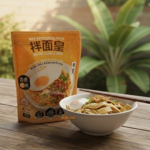 Garlic Pan Mee (Mixing Noodle King) 拌面皇蒜香板面