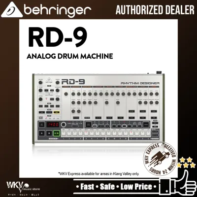 Behringer Rhythm Designer RD-9 Analog Drum Machine (RD9)