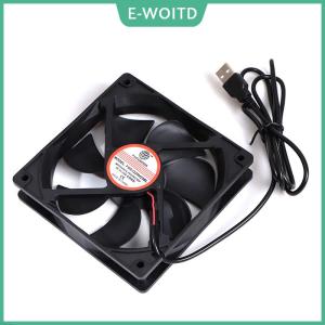 【E-WOITD】 DC 5V USB Brushless Sleeve Bearing Fen Computer PC Silent Cooler Cooling Fan Lot
