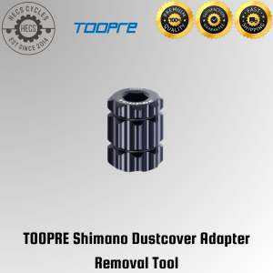 TOOPRE Shimano Dustcover Adapter Removal Tool for HollowTech II Crank Arm Adjustment Caps