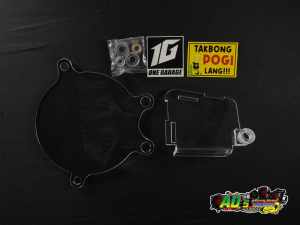 Nmax Version 2 and Aerox Version 2 Plain Acrylic Crankcase and Filter Cover