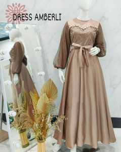 Fashion Muslim Wanita: Baju Gamis Dewasa & Dress Amberli