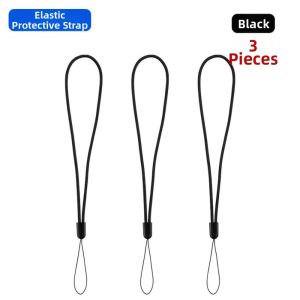 IFFINE Short Hanging Rope Elastic Hanging Rope Round Rope Straps High Elasticity Navigation Device Protection Cover High Quality Universal Wristband Rope Holder Lanyard for Bicycle