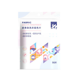 WTZ 50Pcs Laundry Anti Dyed Color Catcher Sheets for Washing Machine Laundry Mixed Dyeing Proof Color Absorption Sheet