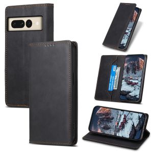 For Google Pixel 9 9A 9 Pro XL / Pixel 8 8A 8 Pro / Pixel 7 7A 7 Pro / Pixel 6 6A 6 Pro Leather Phone Case Wallet Magnetic High Quality Soft TPU Card Slot Flip Cover Casing