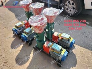 Máy ép cám viên S150 motor 35kw năng suất 150kg/h