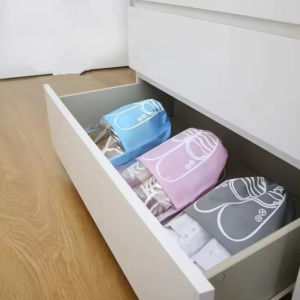 Non Woven Shoes Storage Drawstring Bag