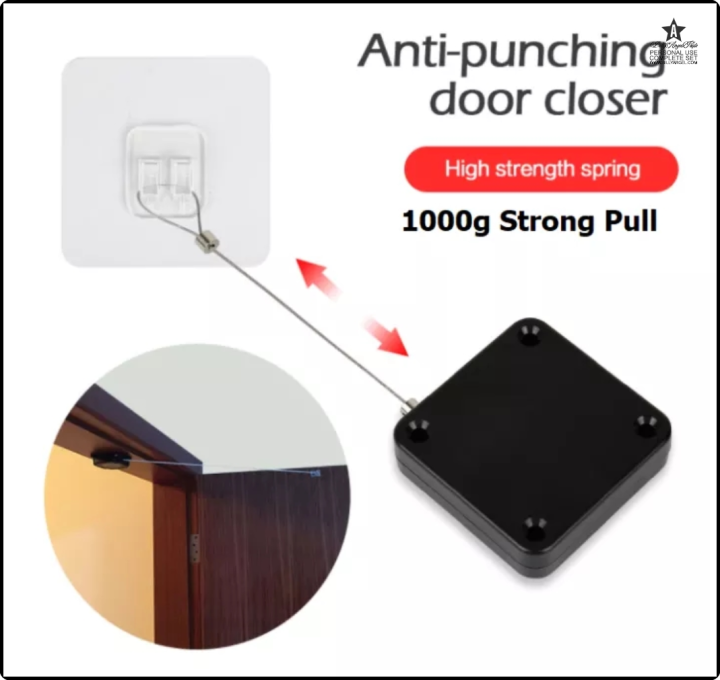 [gpax] Automatic Door Closer PunchFree Soft Close Door Closers for