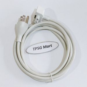 Cáp nguồn nối dài Adapter máy QUẢ TÁO (2 lỏ tròn khe gắn âm) - Cáp dài 1.8m