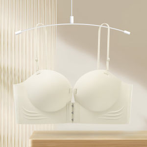 🔥พร้อมส่ง🔥บรากระดุมหน้าแบบใหม่ บราดันทรงเซ็กซี่ติดกระดุมหน้าบางทำให้หน้าอกเล็กดูใหญ่ขึ้น บราไร้โครง ไร้โครง คัพด้านบน ใส่สบาย bra