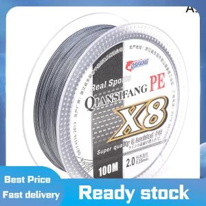 Sports🚴🏻‍♀️ 100M 8 Sợi PE Bện Dây Câu Cá Multifilament Mạnh Mẽ Câu Cá Dòng Du Lịch Bền Biển Suối Dây Câu Cá