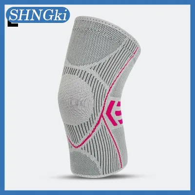 SHNGki 1 cặp đầu gối Brace hỗ trợ cho viêm khớp Doanh Nylon thể thao tập thể dục nén tay áo Miếng đệm đầu gối đi xe đạp chạy bảo vệ