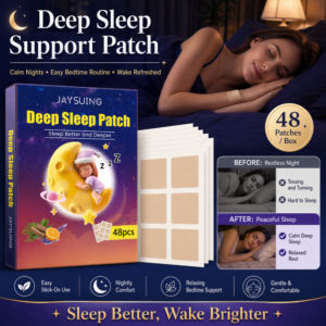 Effective Sleep Patch Natural Deep Sleep Aid Body Stress Relief Restful Sleep Promotion Nighttime Solution
