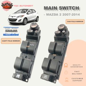 ORIGINAL MAZDA 2 DE/DH MAZDA 6 GH 2007-2014 POWER WINDOW MAIN SWITCH SUIS TINGKAP MASTER SWITCH CERMIN DRIVER SIDE SUIS
