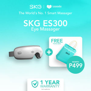 SKG ES300 Eye Massager | 305g Lightweight | <50dB Low Noise | 1200mAh Long-Lasting Battery
