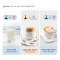 Cafelffe Automatic Electric Milk Frother Machine | Hot/Cold Latte Cappuccino Automatic Milk Warmer 230ml (3 pin Malaysia Plug). 
