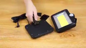 CQW Waterproof Outdoor Solar Lights 56 LED Solar Powered Wall Light with Motion Sensor