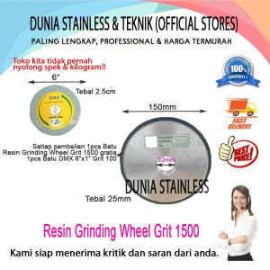Batu Gosok Resin Grinding grit 1500 untuk poles dan asah batu cincin