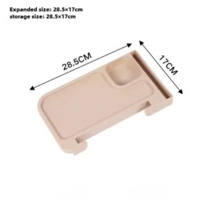 PLLEWY Folding Side Storage Tray Camping Reunion Accessories Universal Cup Holder Tool Outdoor Camping Chair Recliner Chair Tray