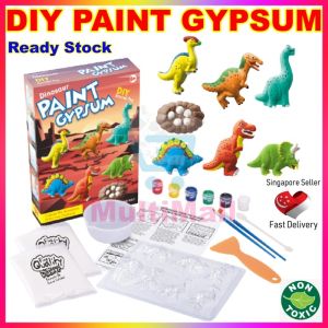 Dinosaur 1 Figurine Painting l Painting Toy For Kids l Toy Painting l Princess Toys l Painting Set For Kids l Kid Plaster Painting l Painting Kit l Painting Kids l Dino Toy l Gift For Kids l Fish l Animal Figurine l Painting Kit for kids