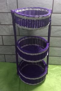 Murah poll 3 sap tempat telor tempat bawang  Keranjang Susun 3 Rantang Bumbu Rak Dapur perlengkapan dapur Bumbu dapur seperti garam merica dan rempah-rempah lainnya