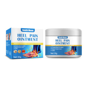 South Moon Heel Pain Ointment Herbal Ointment Foot Heel Pain Cream Rheumatism Arthritis Pain Ointment Foot Sprain Heel Foot Bone Spurs Pain Relief Plaster Heel Pain Ointment Rheumatoid Arthritis Herbal Ointment Sprained Waist Foot Bone Spur Health Care