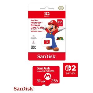 SanDisk microSD Express 256 GB ใช้กับ Nintendo Switch 2 [microSD card][Nintendo Switch Memory Card][micro sd][เมม switch 2]