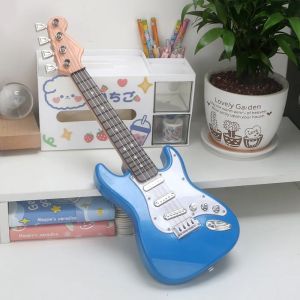 4-string Children Electric Guitar Toy with Music Light Beginner Electric Guitar Ukulele Childrens Toy Musical Instrument Gift2026