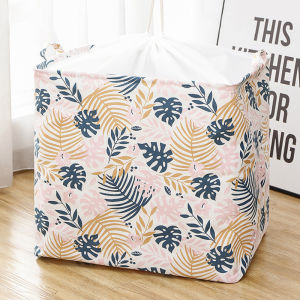 Laundry Basket Extra Large Collapsible Rectangle Foldable Bin Waterproof Drawstring Laundry Basket 收纳袋防尘袋