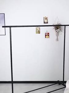 Simple Drying Rack Floor-Standing Bedroom Discount Household Clothes Single Pole Type Indoor B