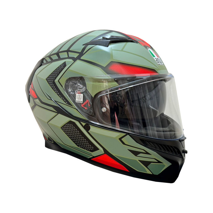 AGV K3 Multi Decept Helmet (FREE SENA 3S PLUS BLUETOOTH INTERCOM ...