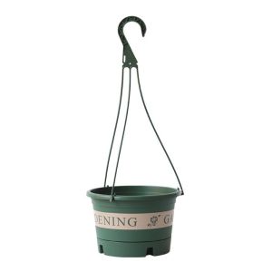 OKDEALS01 Removable Wall Hanging Flower Pot Round With Hook Flower Pots Reusable Drain Hole Design Hanging Basket Succulent Planters