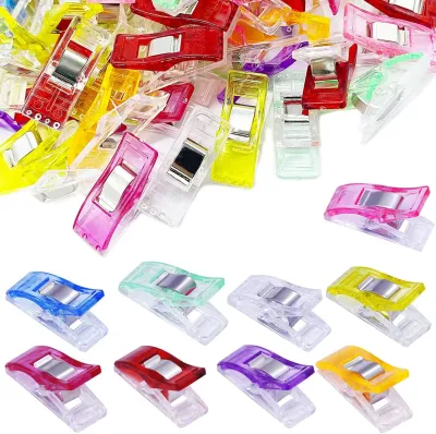 Sewing Clips for Fabric Quilting Clips Wonder Clips Fabric Clips Plastic Quilting Crafting Clips for SewingDressmaking CraftingHanging Objects