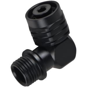 อะแดปเตอร์สายยางหมุนได้90องศา2nd เวทีตัวควบคุมการดำน้ำตัวเชื่อมต่ออุปกรณ์ดำน้ำทนทาน