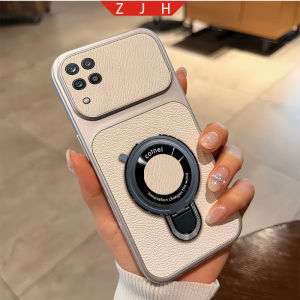 Suitable For Samsung A12 A22 4G 5G Phone Case New With Magnetic Suction U Shield Folding Bracket And Shockproof Large Frame Casing