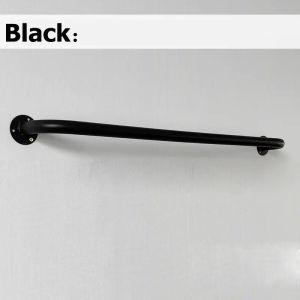 【24h Ship】Black Clothes Rack On The Shelf Wall Clothing Store Display Rack Sampayan Drying Racks