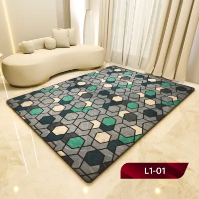 TSA- [140x190cm] Cosmo Love Karpet Busa Malaysia Arizona Motif Minimalis