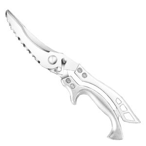 ZGNAY MALL Stainless Steel Poultry Shears Labor-saving Sharp Chicken Bone Kitchen Trimming Spring Loaded Kitchen Shears Kitchen