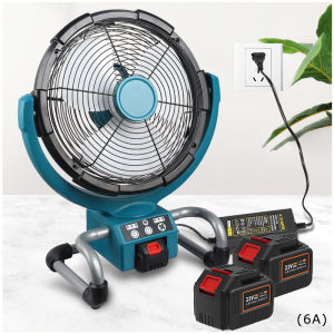 14 Inci Kipas Elektrik Cordless Fan Rechargeable Electric Fan Camping Fan Auto Oscillating High Power Kipas Bateri Portable Table Fan