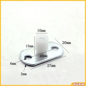 Nurm Floor Sliding Roller Guide Door Roller Guide Wheel for Sliding Barn Door Wood Doors