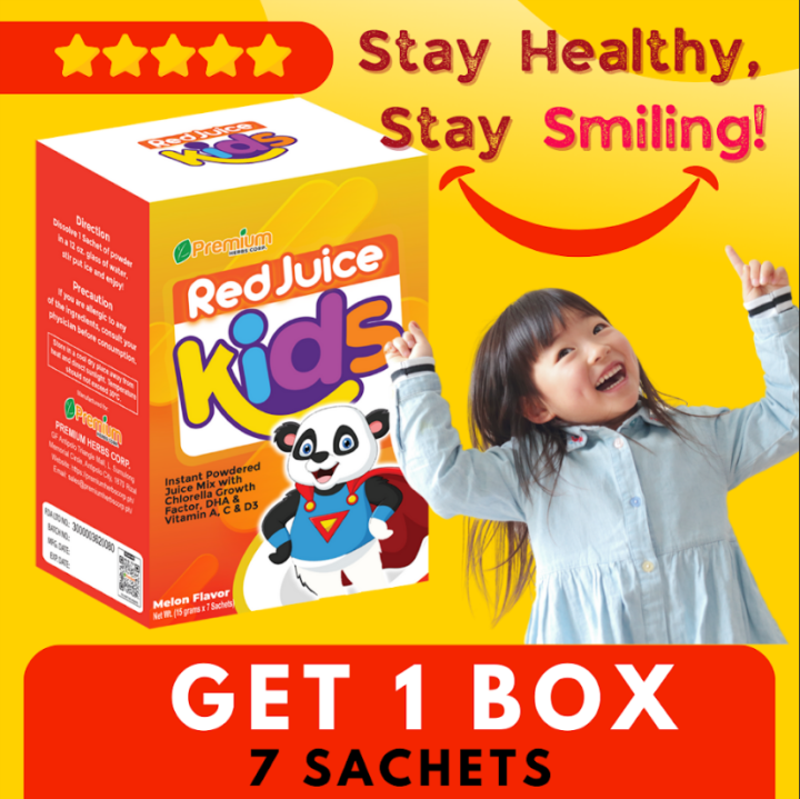 Red Juice Kids : Energy Boosters. With Essential Nutrients for Child's ...