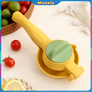 Masely Premium Hand Press Citrus Juicer - Easy Manual Lemon Orange Squeezer Kitchen Gadget for Fresh Juice