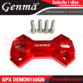 FAKIE ฝาครอบตุ๊กตาแฮนด์ GPX DEMON150GN ตุ๊กตาแฮนด์  วัสดุอลูมิเนียม ทำสี Anodized ไม่ซีดง่าย ติดตั้งตรงรุ่นไม่ต้องแปลง. 