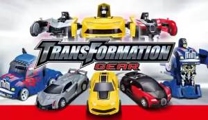 Childrens transformable toy car car model inertia car boys puzzle