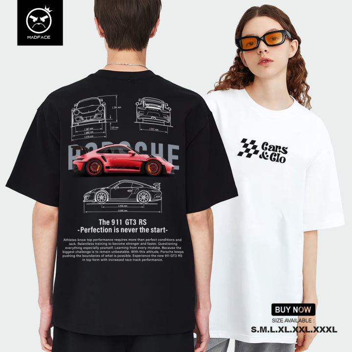 MADFACE Brand Clothing Racing Series Tee Porsche-911 GT3 RS/MERCEDES ...