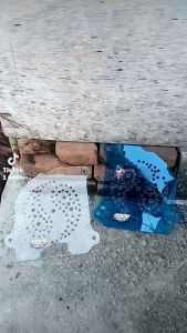 COVER RADIATOR TUTUP RADIATOR KACA AKRILIK YAMAHA NMAX N MAX NMAX AEROX LEXI MAXI MOTIF FENG SHUI FREE BAUT