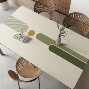 Taplak Meja Kulit Anti Air dan Anti Kusut/Taplak Meja Makan/Taplak Meja Aesthetic/Taplak Meja /Taplak Meja Tamu/Taplak Meja Tamu Minimalis/Taplak Meja Tamu Aesthetic/Alas Meja Makan/Taplak Meja Belajar/Alas Meja Komputer/Alas Meja Kantor/Alas Meja - P22