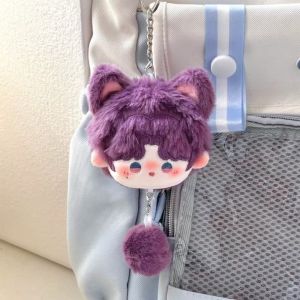 Game Love and Deepspace Xavier Sylus Rafayel Cosplay Keychain Plush Figure Doll Keyring Key Chain Bag Backpack Pendant Prop Gift
